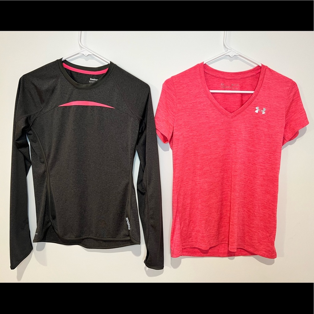 Reebok UnderArmour shirt lot
